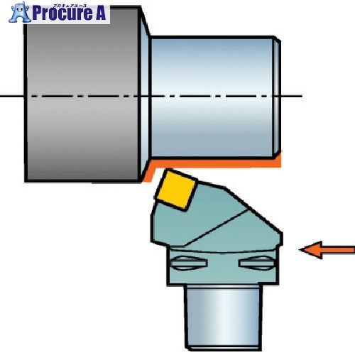 SANDVIK コロマントキャプト セラミックチップ用カッティングヘッド(410) C6-CSRNL-35065-12-4 (410) 1個 ■▼568-1812 【送料都度見積】 ●KO521(4)