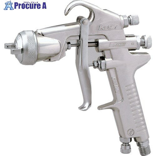 近畿 クリーミー重力式スプレーガン ノズル径1.5mm C 97G-15 1丁 ■▼805-0512 【送料都度見積】