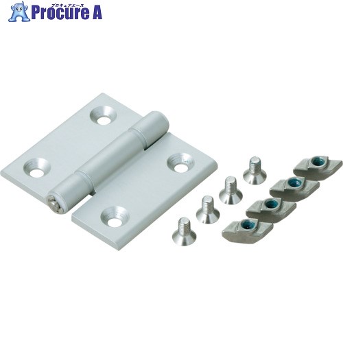 SUGATSUNE (170041812)アルミ合金製蝶番アルミフレーム取付用セットAS-HG-AL-M3040-10 AS-HG-AL-M3040-..