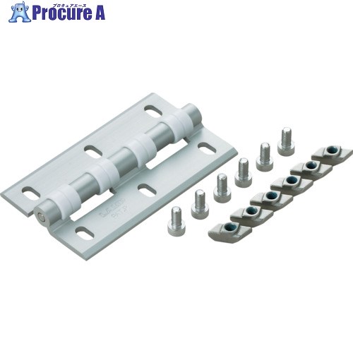 SUGATSUNE (170041529)クリーンヒンジアルミフレーム取付用セットAS-HG-CV65-40-8 AS-HG-CV65-40-8 1組..
