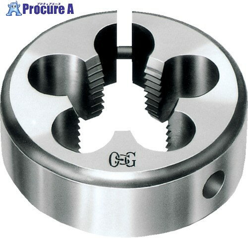 OSG 一般用ねじ切り丸ダイス 44942 A-TPD-S-38 X PT1/4 - 19(44942) 1個 ■▼821-9752【代引決済不可】【送料都度見積】 ●YA513