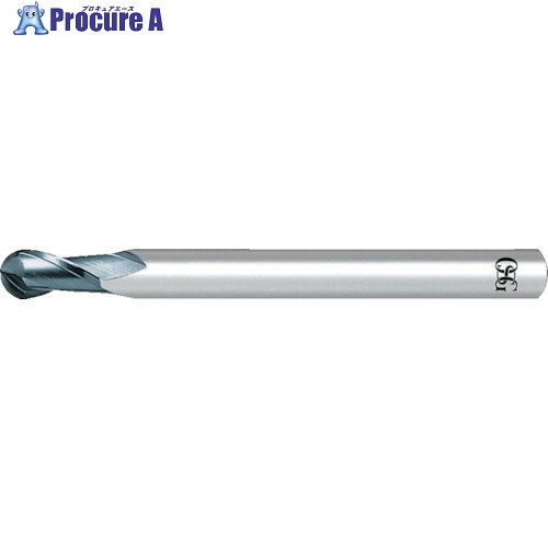OSG 超硬ボールエンドミル 新DLCコート2刃 8528420 DLC-EBD-R10(8528420) 1本 ■▼822-1985 【送料都度見積】 ●YA...