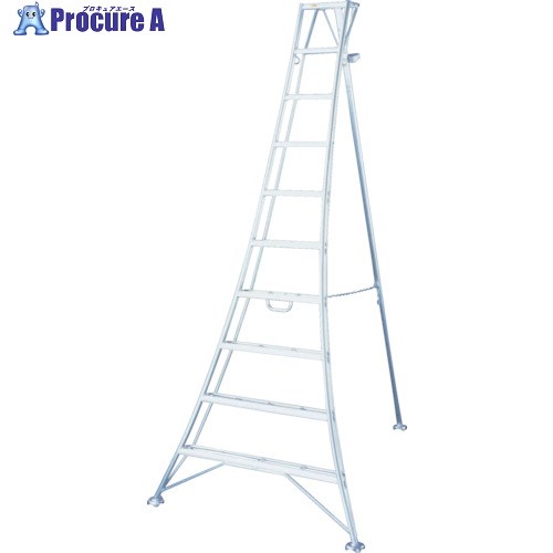 HARAX アルステップ 10段 AP-10 1台 ■▼851-4844 【送料都度見積】※車上渡し