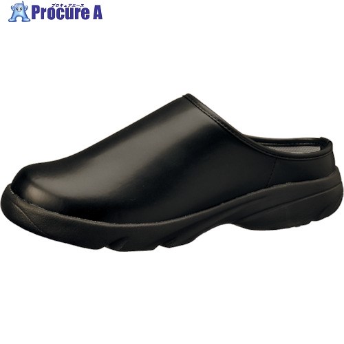 Achilles クッキングメイト厨房シューズ 黒 22.0cm CUI 0060 B 22.0 1足 ■▼868-7468 【送料都度見積】