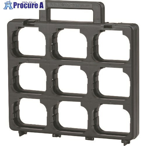 DENSAN スケルトンパーツボックスフレーム SPS-3418F 1個 ■▼112-2564 ※個人宅様送り不可