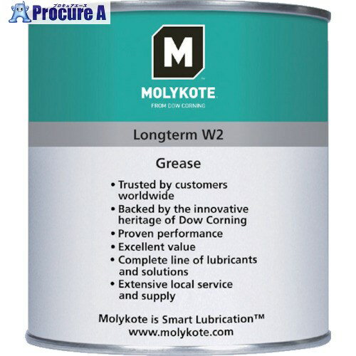 モリコート 極圧グリース(白色) ロングタームW2グリース 5kg W2-50 4缶 ■▼124-0136 【送料都度見積】