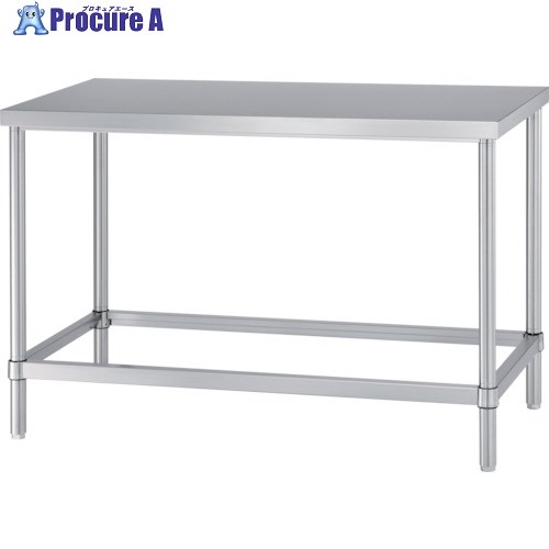 シンコー ステンレス作業台(四方枠タイプ・SUS304) 750×600×800 WZN-7560 1台 ■▼124-4418 ※個人宅様送り不可