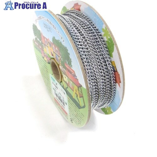 ニッサチェイン クローム鉄Sマンテル 30m巻 R-IS9N-CR 1巻 ■▼127-7128 【送料都度見積】