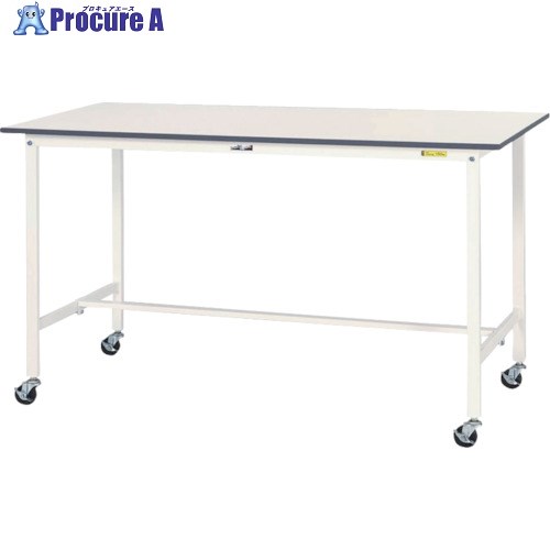 ヤマテック 軽量作業台 ワークテーブル150シリーズ 移動式 W900×D600×H1035mm シルキーホワイト SUPHC-960-WW 1台 ■▼133-3947