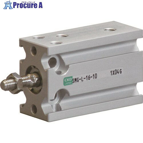 CKD スーパーマウントシリンダ SMG-L-25-10-K2H-R 1個 ■▼133-6824【代引決済不可】【送料都度見積】