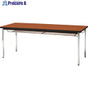 TOKIO ミーティングテーブル 角脚棚付 1500×750mm チーク チーク TDS-1575TK T 1台 ■▼147-7181 【送料都度見積】※車上渡し