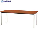 TOKIO ミーティングテーブル 丸脚 1500×600mm チーク チーク TD-1560M T 1台 ■▼148-1970 【送料都度見積】※車上渡し