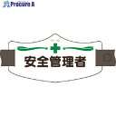 つくし e腕章 安全管理者 ロングゴムバンド付 WE-3L 1組 ■▼184-4891 【送料都度見積】