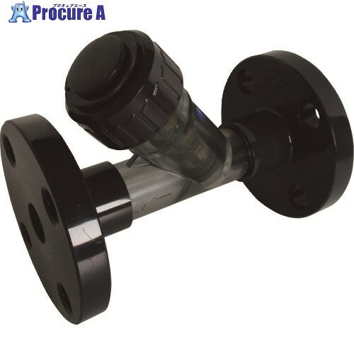 エスロン 透明ストレーナ 本体材質PVC シール材質FKM JIS10KF 32A SS32TFV 1台 ■▼210-1219【代引決済不可】【送料都度見積】