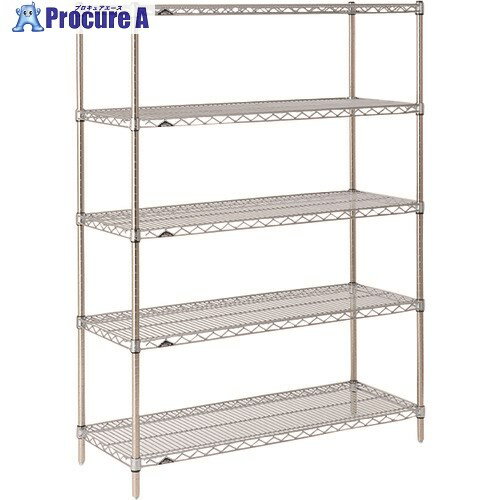 ERECTA スーパーシリーズ・ワイヤーシェルフ SS1220 間口1212mm×奥行307mm×高さ2197mm DB付 5段 SS1220・P2200W-5 1台 ■▼214-7337【代引決済不可】【送料都度見積】 ERECTA スーパーシリーズ・ワイヤーシェルフ SS1220 間口1212mm×奥行307mm×高さ2197mm DB付 5段 SS1220・P2200W-5 1台 ■▼214-7337【代引決済不可】【送料都度見積】