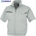 XEBEC 空調服制電半袖ブルゾンXE98013-61-5L モスグリーン XE98013-61-5L 1着 ■▼228-1812 【送料都度見積】(4)