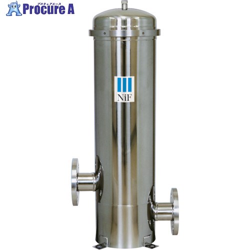 日本フイルター SUS304製ハウジング SFH-10V-S-E-L-6 500mm5本用 OリングEPDM SFH-10V-S-E-L-6 1台 ■▼2..