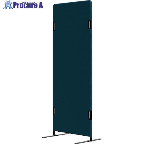 TOKIO フリージョイントパネル 横幅600mm×奥行き22mm×高さ1500mm ダークブルー(布・両足付き) PT20-F1560 F-B52-11-LEG2 1台 ■▼261-3829 【送料都度見積】