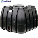 SUIKO スーパーローリータンク 2000L 黒 直付けスリースバルブ25A付 SLT-2000 BK+SV25A 1個 ■▼314-5429【代引決済不可】...