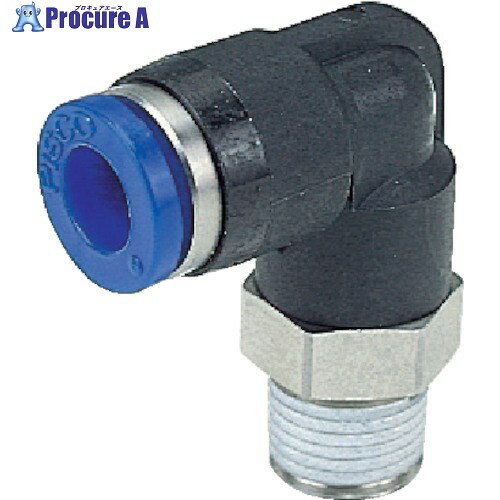 PISCO 耐腐蝕性SUS303相当継手 エルボチューブ16ネジR1/2 SPL16-04 1個 ■▼818-2129 【送料都度見積】