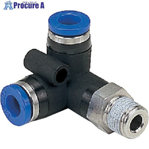 PISCO 耐腐蝕性SUS303相当継手 トリポッドエルボチューブ10ネジR1/2 SPVX10-04 1個 ■▼818-2177 【送料都度見積】