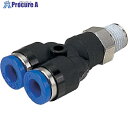 PISCO 耐腐蝕性SUS303相当継手 ブランチワイチューブ12ネジR3/8 SPX12-03 1個 ■▼818-2202 【送料都度見積】