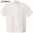 アイトス 半袖衛生コート(男女兼用) ホワイト 3L HH1002-001-3L 1着 ■▼145-3354 【送料都度見積】