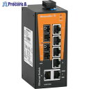 ワイドミュラー IE-SW スイッチングHUB 8ポートRJ45×6、SCS×2 1412110000 IE-SW-BL08-6TX-2SCS 1台 ■▼191...
