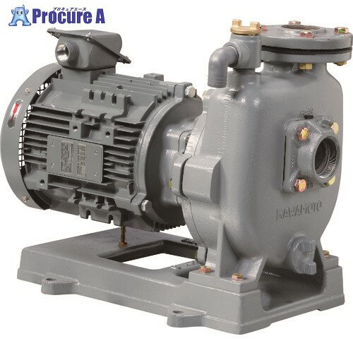 川本 小形自吸タービンポンプ GS3-655CE2.2 1台 ■▼199-5638【代引決済不可】※車上渡し