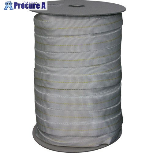 ユタカメイク ベルト ナイロン袋織ベルトボビン巻 25mm FN-2510 100M ■▼113-2337 【送料都度見積】