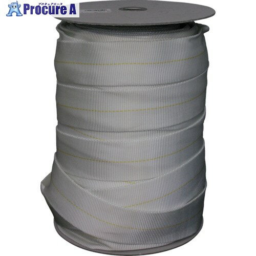 ユタカメイク ベルト ナイロン袋織ベルトボビン巻 45mm FN-455 50M ■▼113-2363 【送料都度見積】