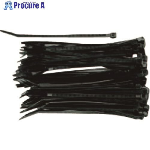 タスコ 結束バンド(黒) TA957BK-100 1袋 ■▼144-1706【代引決済不可】【送料都度見積】