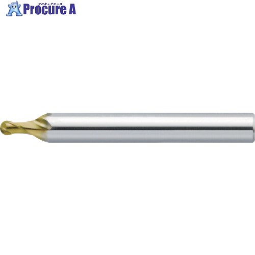 ユニオンツール 2枚刃ショートシャンクボール R1×刃長2×シャンクテーパ角16°×全長35 HSB2020-0200S (242-6007) 1本 ■▼157...