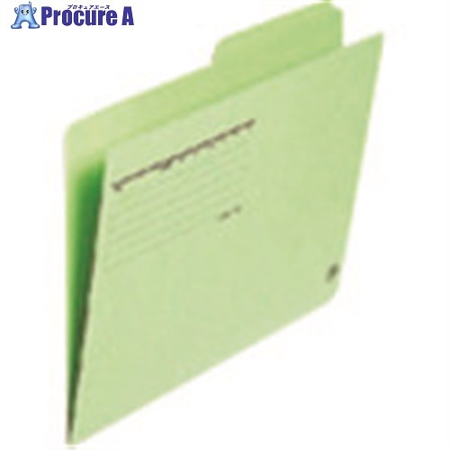 PLUS 87336)カットフォルダー 2山 FL-062IF A4 緑 FL-062IF GR 1パック ■▼195-8268【送料都度見積】