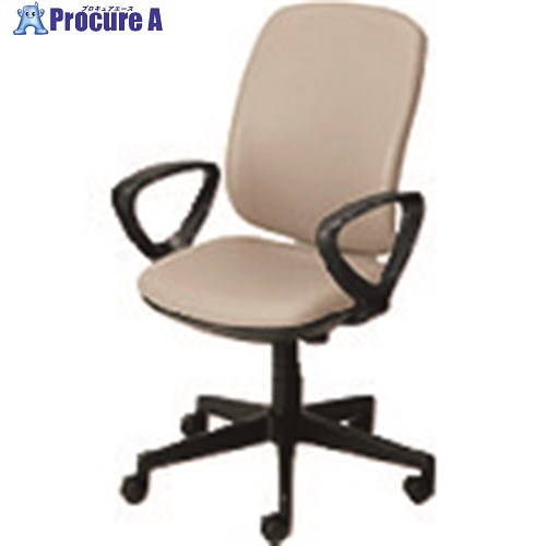 PLUS 657707)事務イス プリセア KB-K53NL BE KB-K53NL BE 1台 ■▼196-0259 【送料都度見積】