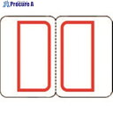 JTX 283720)インデックスラベル小赤10PB052J-SR-10 B052J-SR-10 1箱 ■▼196-6283 【送料都度見積】