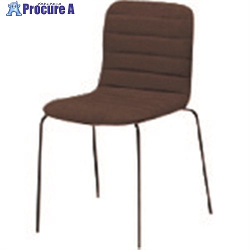 PLUS 33647)WF スタンダードチェア DC-WFC23S BR DC-WFC23S BR 1台 ■▼196-8039 【送料都度見積】