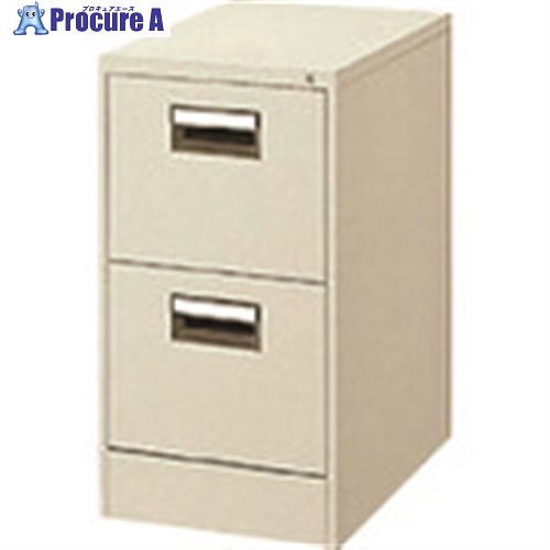 PLUS 21531)ファイリングキャビネットK型 A4-2N LGY A4-2N LGY 1台 ■▼196-9622 【送料都度見積】