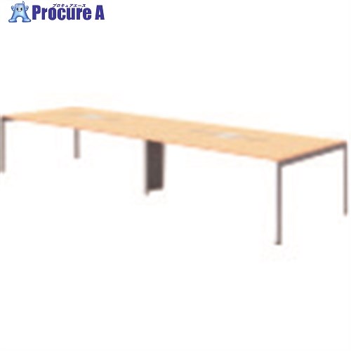 PLUS 639134)FV 会議テーブル FV-3612M WM/M4 FV-3612M WM/M4 1台 ■▼196-9714 【送料都度見積】