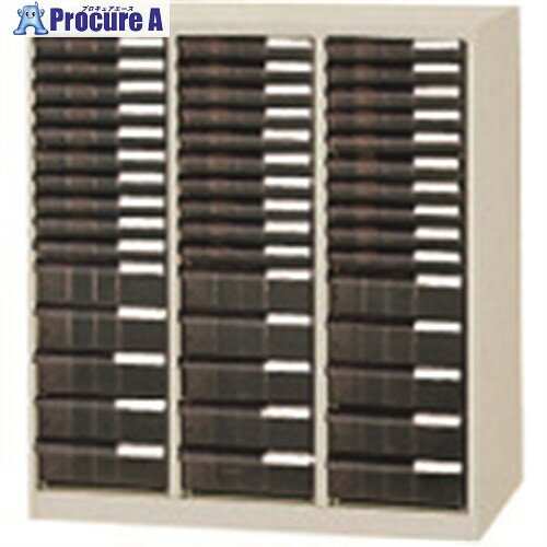 PLUS 652018)CN クリアーケースキャビネットCN-315C LGY CN-315C LGY 1台 ■▼196-9815 【送料都度見積】