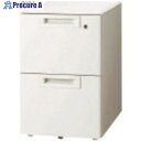 PLUS 740123)キャビネット2段RJ-046SC-A2 ホワイト RJ-046SC-A2 W4 1台 ■▼209-7069 【送料都度見積】※車上渡し