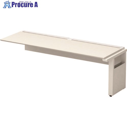 PLUS 689219)片面デスク 増連セットST-K206W-J W4/W4 ST-K206W-J W4/W4 1台 ■▼209-7136 【送料都度見積】