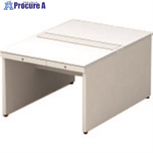 プラス 688016)両面デスク ベースセット ST-107SH-B WS/W4 ST-107SH-B WS/W4 1台 ■▼209-8576【代引決済不可】【送料都度見積】