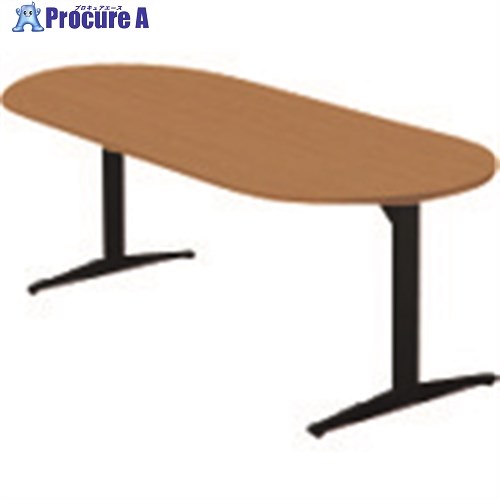 PLUS 623574)ステージオ 会議テーブル ST-180TO T2/BK ST-180TO T2/BK 1台 ■▼210-0012 【送料都度見積】