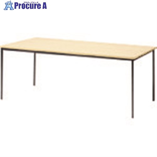 PLUS 660236)YB2 会議テーブル YB-630N WM/BK YB-630N WM 1台 ■▼210-8309 【送料都度見積】