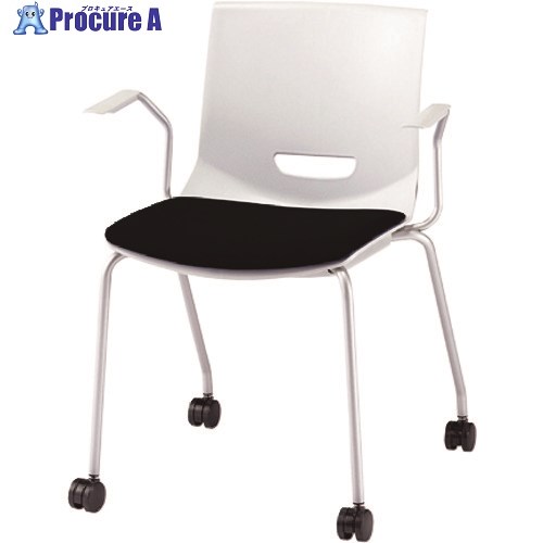 PLUS 15495)会議イス UB MB-UB06S SBK MB-UB06S SBK 1台 ■▼210-9397 【送料都度見積】