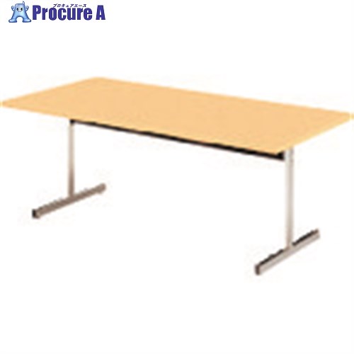 PLUS 603656)LM 会議テーブル LM-180TR WM/P LM-180TR WM/P 1台 ■▼211-0870 【送料都度見積】