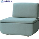 PLUS 51481)WFソファ 1人掛ワイドR LS-WFS14RS CLB LS-WFS14RS CLB 1台 ■▼211-1636 【送料都度見積】