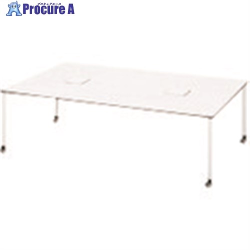 PLUS 631039)pixta 可動型デスク PX-2014T W4/W4 PX-2014T W4/W4 1台 ■▼211-3244 【送料都度見積】