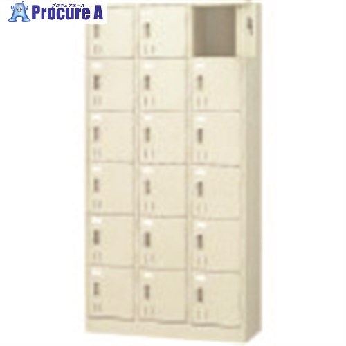 オフィス・住設用品 オフィス家具 -------------------------------------メーカー名プラス（株）プラス名称 JTX商品名JTX　504529）多人数ロッカー　SV−G18A　18人用錠付型式SVG18Aメーカー希望小売価格【税抜】158000円(税抜)オレンジブック年　ページ発注コード211-3365JANコード4511597185859特長●SVタイプロッカーです。●3列6段/18人用です。●シリンダー錠付きです。●鍵付きのベーシックなスチールロッカーです。●鍵違い600種のシリンダー錠です。用途仕様●色：ネオグレー●1マス有効内寸(mm)間口：248●1マス有効内寸(mm)奥行：338●1マス有効内寸(mm)高さ：258●タイプ：18人用●1マス内寸W(mm)：248●1マス内寸D(mm)：338●1マス内寸H(mm)：258●名刺紙（W54.5×H34.7mm）、シリンダー錠18×2枚付●完成品材質●スチール（メラミン樹脂焼付塗装）セット内容／付属品注意●購入の際は、設置場所までの搬入経路を十分にご確認ください。原産国日本重量57KG納期目安お取寄品（7〜10営業日）※欠品時別途連絡